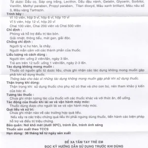 Thuốc Kenmag GMP phòng và hỗ trợ điều trị táo bón, giải nhiệt, thông tiểu (6 vỉ x 10 viên)