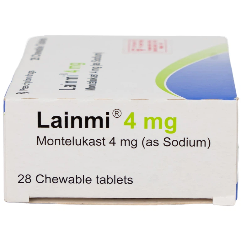 Thuốc Lainmi 4mg Lesvi phòng ngừa và điều trị hen (4 vỉ x 7 viên)