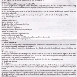 Kem bôi da Lifedovate Cream 0,05% Hadiphar điều trị các vết long eczema, viêm da (10g)