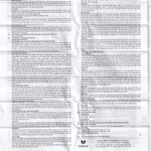 Viên nén Lipistad 10 Stella điều trị tăng cholesterol máu (3 vỉ x 10 viên)