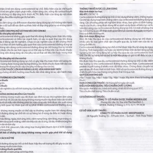 Thuốc mỡ bôi da Menzag 0.05% Medbolide giảm tình trạng viêm và ngứa của bệnh da liễu