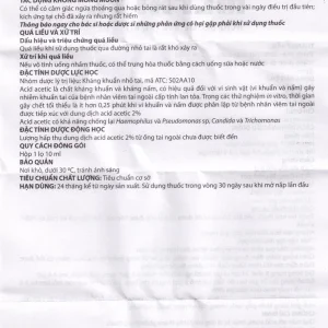 Thuốc nhỏ tai Mepatyl 10ml Merap điều trị nhiễm khuẩn của ống tai ngoài