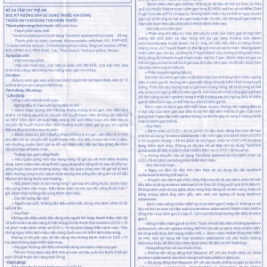 Thuốc Meyervir AF 25mg Meyer-BPC điều trị viêm gan siêu vi B mạn tính (3 vỉ x 10 viên)