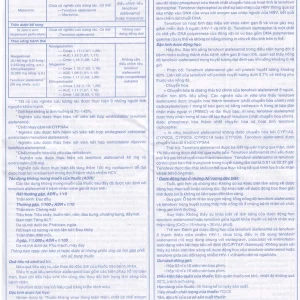 Thuốc Meyervir AF 25mg Meyer-BPC điều trị viêm gan siêu vi B mạn tính (3 vỉ x 10 viên)