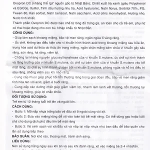 Xịt chống sâu răng Midkid 30ml DK Pharma hương nho chăm sóc và bảo vệ răng chắc khỏe