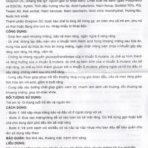 Xịt chống sâu răng Midkid 20ml DK Pharma hương táo - làm sạch khoang miệng, bảo vệ men răng