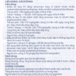 Thuốc NadyGenor 5ml Nadyphar điều trị duy trì tăng amoniac máu (20 ống)