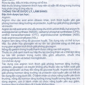 Thuốc NadyGenor 5ml Nadyphar điều trị duy trì tăng amoniac máu (20 ống)