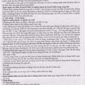 Thuốc Noklot 75mg Zydus phòng ngừa biến cố xơ vữa động mạch (3 vỉ x 10 viên)