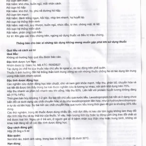 Dung dịch uống Novocough 6mg/ml CPC1HN điều trị triệu chứng ho (20 ống x 5ml)