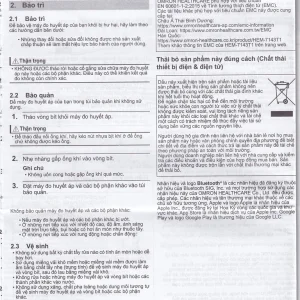 Máy đo huyết áp bắp tay tự động Omron HEM 7143T1 cho kết quả chính xác, nhanh chóng