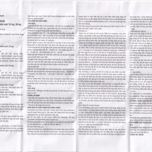 Thuốc Stavacor 20mg Herabiopharm điều trị tăng cholesterol máu (3 vỉ x 10 viên)