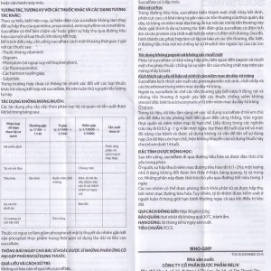 Thuốc cốm pha hỗn dịch uống Sucramed Sucralfat 1000mg Reliv điều trị loét dạ dày và tá tràng (30 gói)