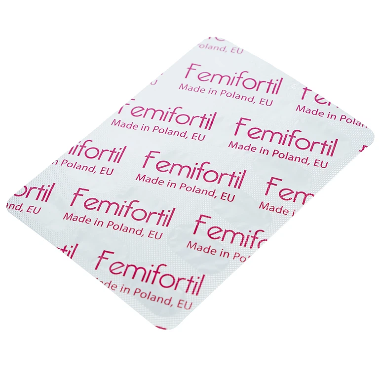 Viên uống Femifortil NP Pharma bổ sung Vitamin, khoáng chất và thảo dược cho phụ nữ mang thai (4 vỉ x 15 viên)