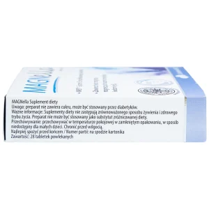 Viên uống Magnella Natur Produkt Pharma hỗ trợ cải thiện tổn thương thần kinh do thiếu vitamin B6, magiê (2 vỉ x 14 viên)