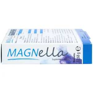 Viên uống Magnella Natur Produkt Pharma hỗ trợ cải thiện tổn thương thần kinh do thiếu vitamin B6, magiê (2 vỉ x 14 viên)
