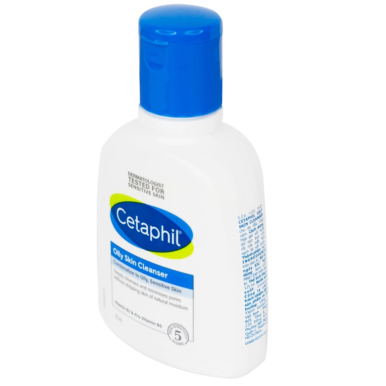 Sữa rửa mặt Cetaphil Oily Skin Cleanser 125ml Cetaphil dành cho da dầu nhạy cảm