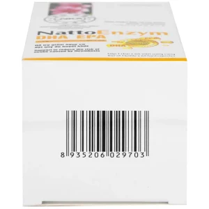 Viên uống NattoEnzym DHA EPA DHG Pharma hỗ trợ giảm nguy cơ đột quỵ do huyết khối (60 viên)
