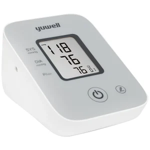 Máy đo huyết áp điện tử bắp tay Yuwell YE610D bộ nhớ lưu trữ đến 80 lần, cho kết quả trung bình 3 lần đo