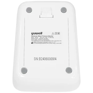 Máy đo huyết áp điện tử bắp tay Yuwell YE610D bộ nhớ lưu trữ đến 80 lần, cho kết quả trung bình 3 lần đo