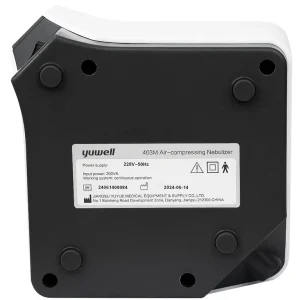 Máy xông khí dung nén khí Yuwell 403M chuyển thuốc dạng dung dịch thành sương mù cho niêm mạc hô hấp