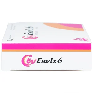 Thuốc Envix 6 Meyer - BPC điều trị giun chỉ Onchocerca, giun lươn ở ruột (2 vỉ x 2 viên)