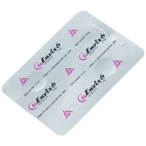 Thuốc Envix 6 Meyer - BPC điều trị giun chỉ Onchocerca, giun lươn ở ruột (2 vỉ x 2 viên)