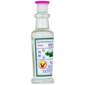 Dầu nóng Trường Sơn 10ml hỗ trợ các trường hợp chóng mặt, đau bụng, ho, cảm cúm (10 chai)