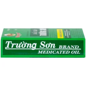 Dầu gió Trường Sơn 6ml dùng hỗ trợ trường hợp cảm, ho, sổ mũi, nhức đầu (12 chai)