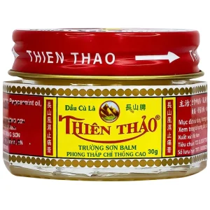 Dầu Cù Là Phong Thấp Chỉ Thống Cao Thiên Thảo 30g Trường Sơn giảm đau thần kinh tọa, phong thấp, đau khớp (12 lọ)