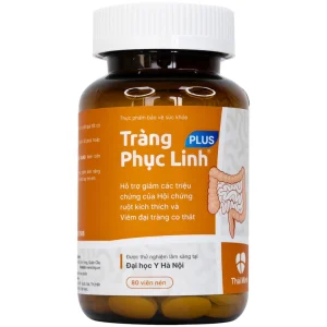 Viên uống Tràng Phục Linh Plus Thái Minh hỗ trợ giảm các triệu chứng của hội chứng ruột kích thích (80 viên)