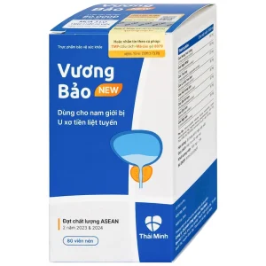 Viên uống Vương Bảo Thái Minh dùng cho nam giới bị u xơ tiền liệt tuyến (80 viên)