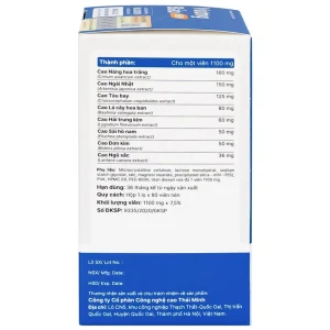 Viên uống Vương Bảo Thái Minh dùng cho nam giới bị u xơ tiền liệt tuyến (80 viên)