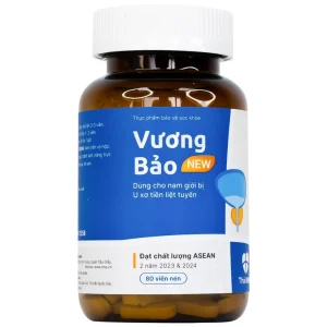 Viên uống Vương Bảo Thái Minh dùng cho nam giới bị u xơ tiền liệt tuyến (80 viên)