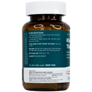 Viên uống Khương Thảo Đan Gold Thái Minh giảm đau, làm trơn khớp và phục hồi sụn khớp (120 viên)