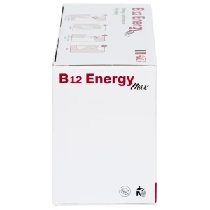 Dung dịch uống B12 Energy Max Italy bổ sung acid amin và vitamin B12 cho cơ thể (10 lọ x 10ml)