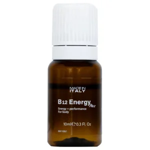 Dung dịch uống B12 Energy Max Italy bổ sung acid amin và vitamin B12 cho cơ thể (10 lọ x 10ml)