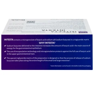 Viên uống Intesta Biolek 35.7g hỗ trợ điều trị viêm đại tràng (4 vỉ x 15 viên)