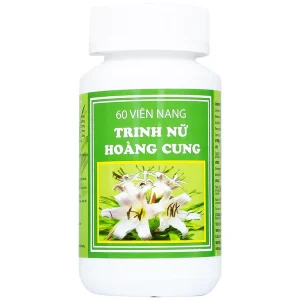 Viên uống Trinh Nữ Hoàng Cung Dolexphar hỗ trợ giảm sự tiến triển của u xơ tử cung (60 viên)