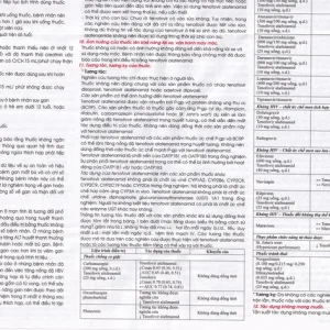 Thuốc Tenoqkay 25mg Phương Đông điều trị bệnh viêm gan siêu vi B mạn tính (3 vỉ x 10 viên)