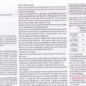 Thuốc Tenoqkay 25mg Phương Đông điều trị bệnh viêm gan siêu vi B mạn tính (3 vỉ x 10 viên)