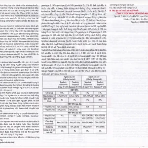 Thuốc Tenoqkay 25mg Phương Đông điều trị bệnh viêm gan siêu vi B mạn tính (3 vỉ x 10 viên)