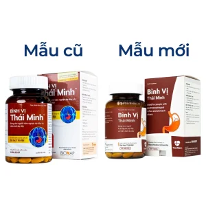 Viên uống Bình Vị Thái Minh hỗ trợ giảm acid dịch vị, giúp bảo vệ niêm mạc dạ dày (80 viên)