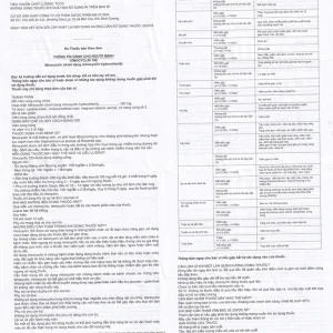 Thuốc Vinocyclin 100 Medisun điều trị mụn trứng cá, nhiễm trùng đường hô hấp (3 vỉ x 10 viên)