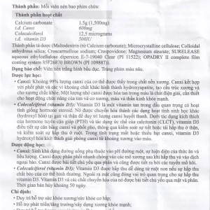 Thuốc Abricotis Probiotec hỗ trợ sức khỏe xương, cơ bắp, bổ sung canxi (6 vỉ x 10 viên)