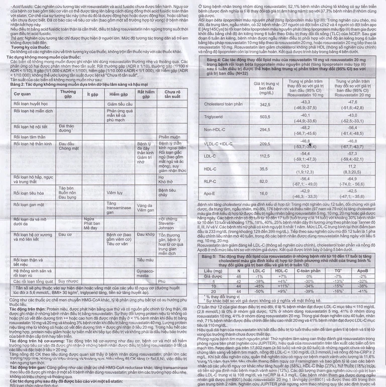 Thuốc Agirovastin 10 Agimexpharm điều trị tăng cholesterol máu (6 vỉ x 10 viên)