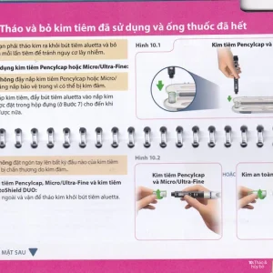 Bút tiêm aluetta Merck điều trị bệnh tiểu đường bằng insulin