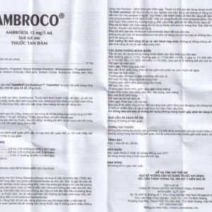 Siro Ambroco United hỗ trợ tan đàm cho trẻ (60ml)