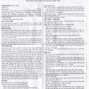 Thuốc AmePrazol 20mg OPV điều trị bệnh trào ngược dạ dày thực quản (5 vỉ x 6 viên)