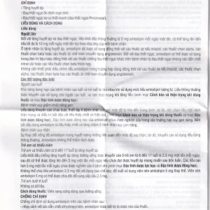 Thuốc Apitim 5 DHG điều trị tăng huyết áp (3 vỉ x 10 viên)